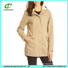 Women's Drawstring Bottom Jacket